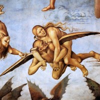 L’enfer, Luca Signorelli. Détail 3