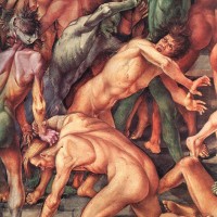 L’enfer, Luca Signorelli. Détail 4