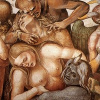 L’enfer, Luca Signorelli. Détail 5