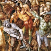 L’enfer, Luca Signorelli. Détail 6