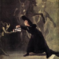 La lampe du Diable, Francisco de Goya