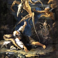 La tentation de Saint Antoine, Salvator Rosa