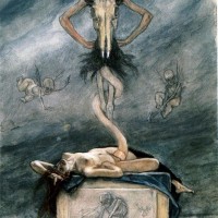 Le Sacrifice, Félicien Rops