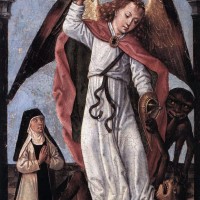 Saint Michel combattant les démons, Maître de la Légende de sainte Ursule