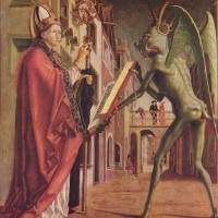 Saint Wolfgang et le Diable, Michael Pacher