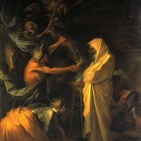 Saül et la Sorcière d’Endor, Salvatore Rosa