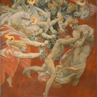 Oreste poursuivi par les Furies, John Singer Sargent